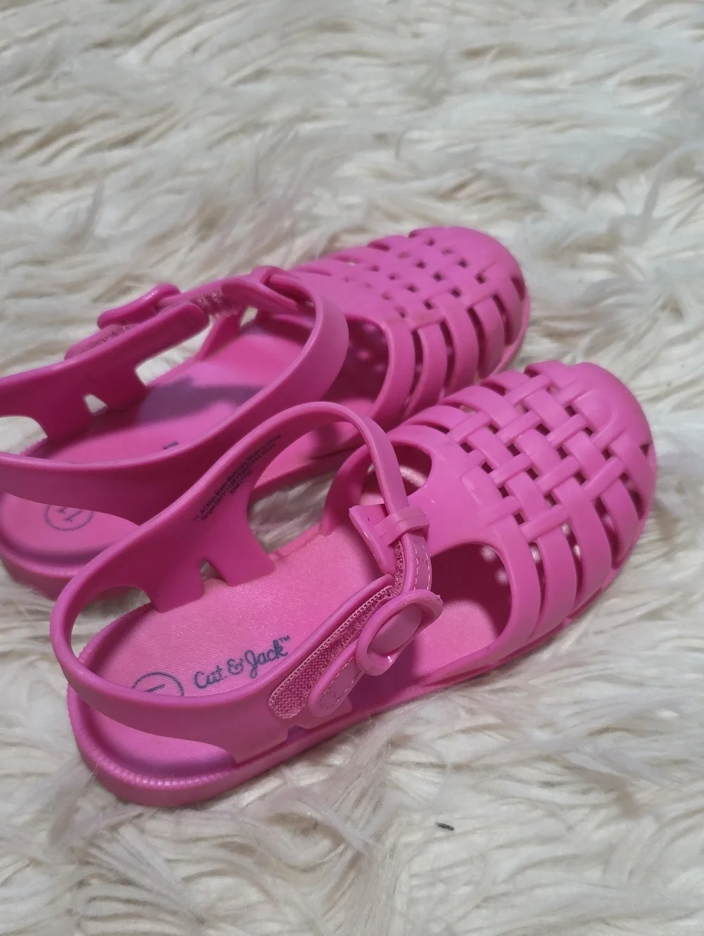Cat & Jack Jelly Sandals- 11